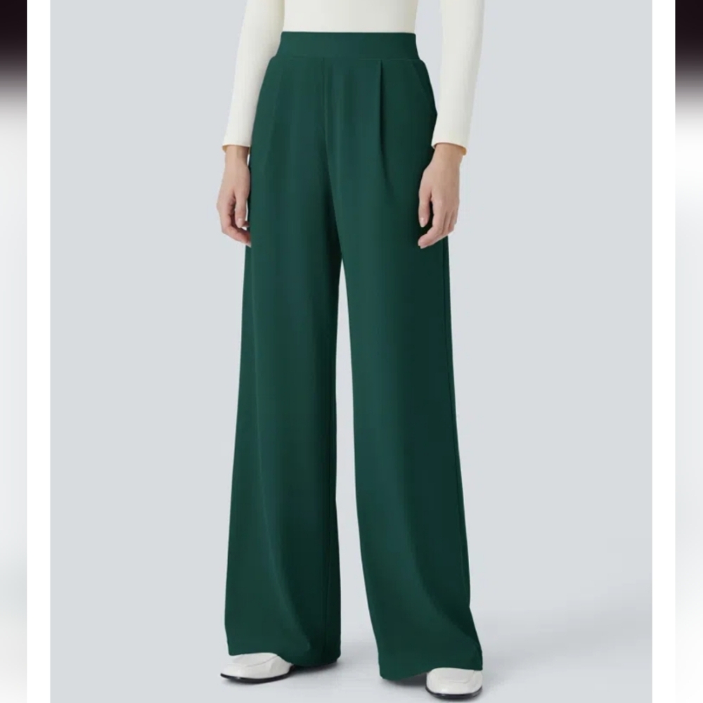 Halara Flex™™ High Waisted Body Sculpt Waist-Slimming Pocket Wide Leg